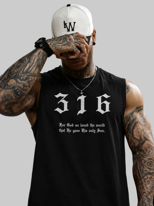 John 3:16 Muscle Tee