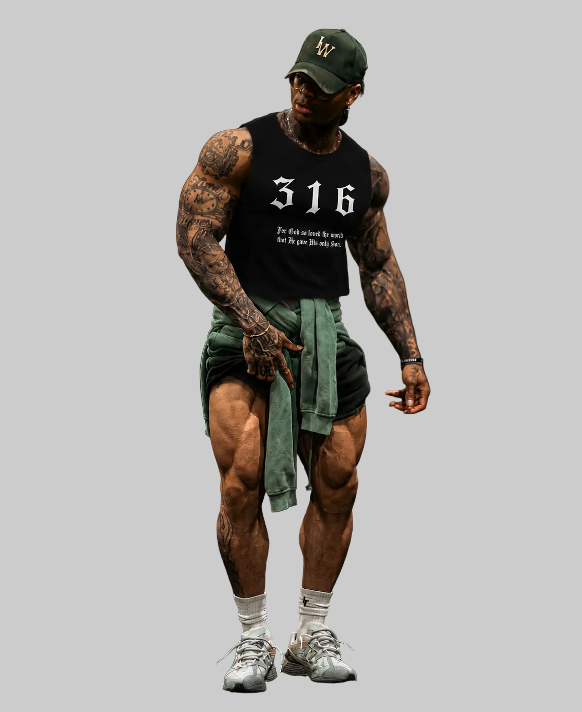 John 3:16 Muscle Tee